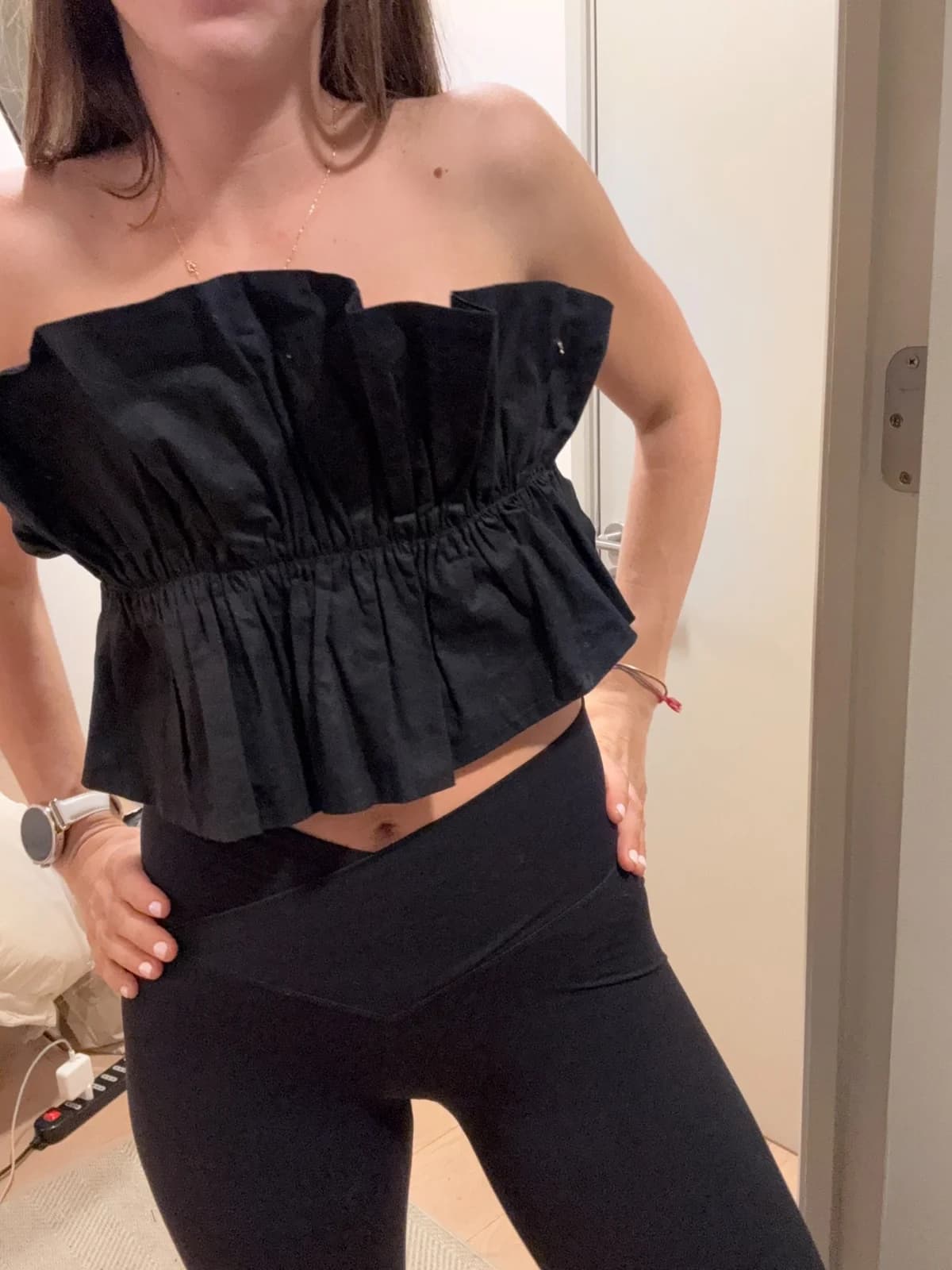 Usado por Trinidad Martinez, Top Karin Coo, talla S