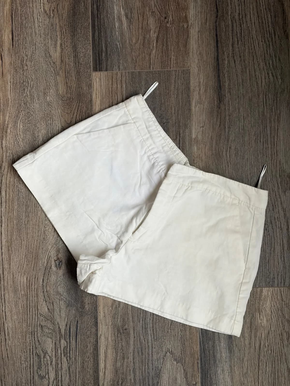 Short tipo lino blanco — foto 1