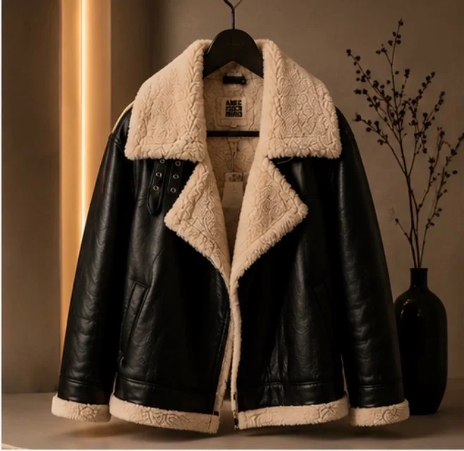 Campera negra con chiporro — foto 1