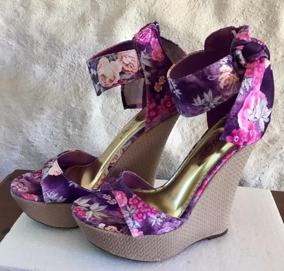 Usado por Mariam Luis Arriagada, Zapatos plataforma , talla 36