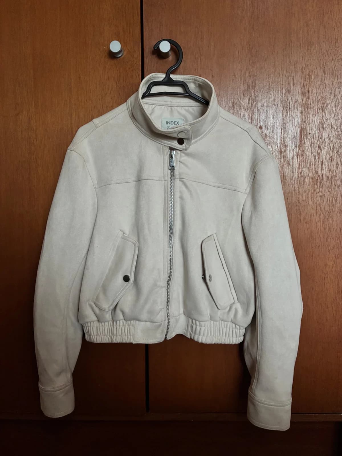 Usado por trinidad mistretta, Chaqueta gamuza index , talla S-M