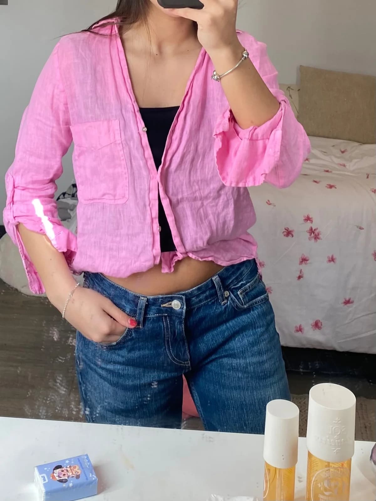 blusa rosada — foto 1