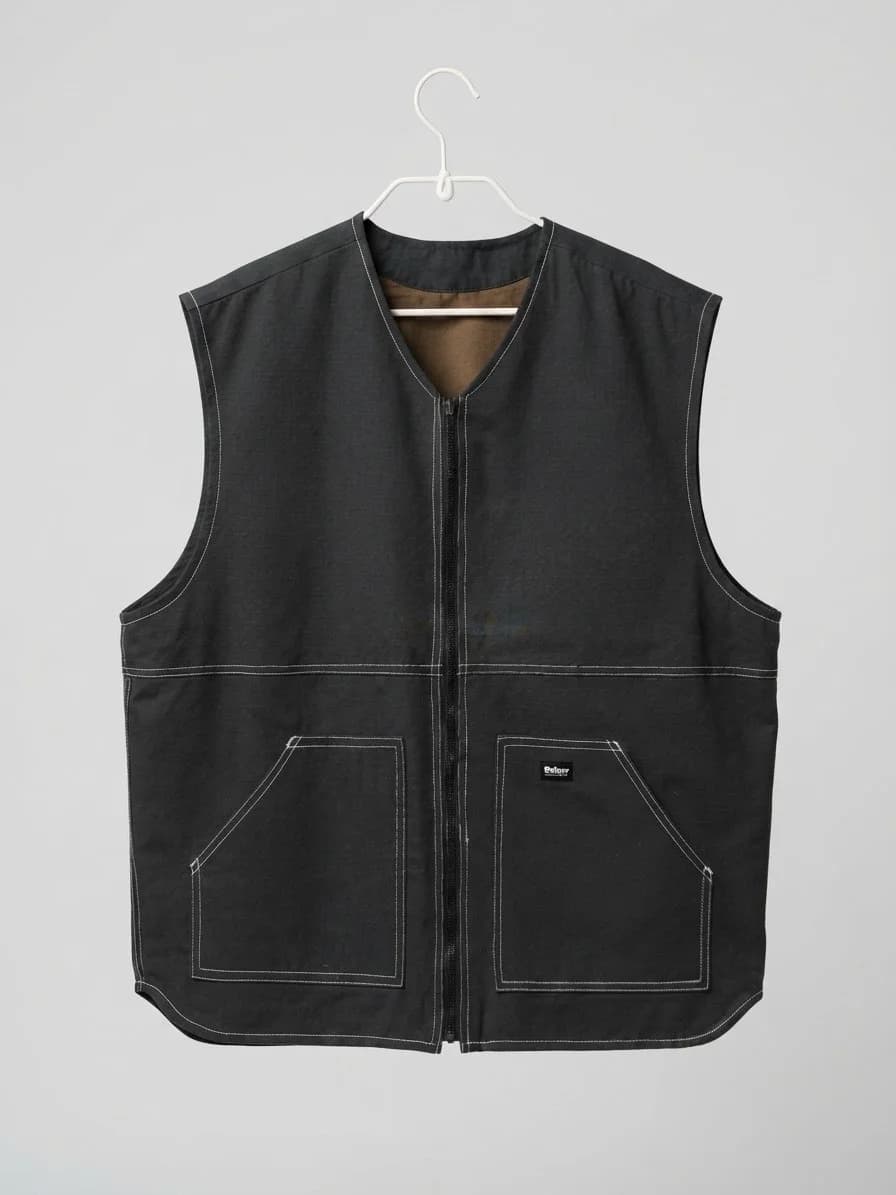 Chaqueta Vest Below Apparel sin mangas (reversible) — foto 1