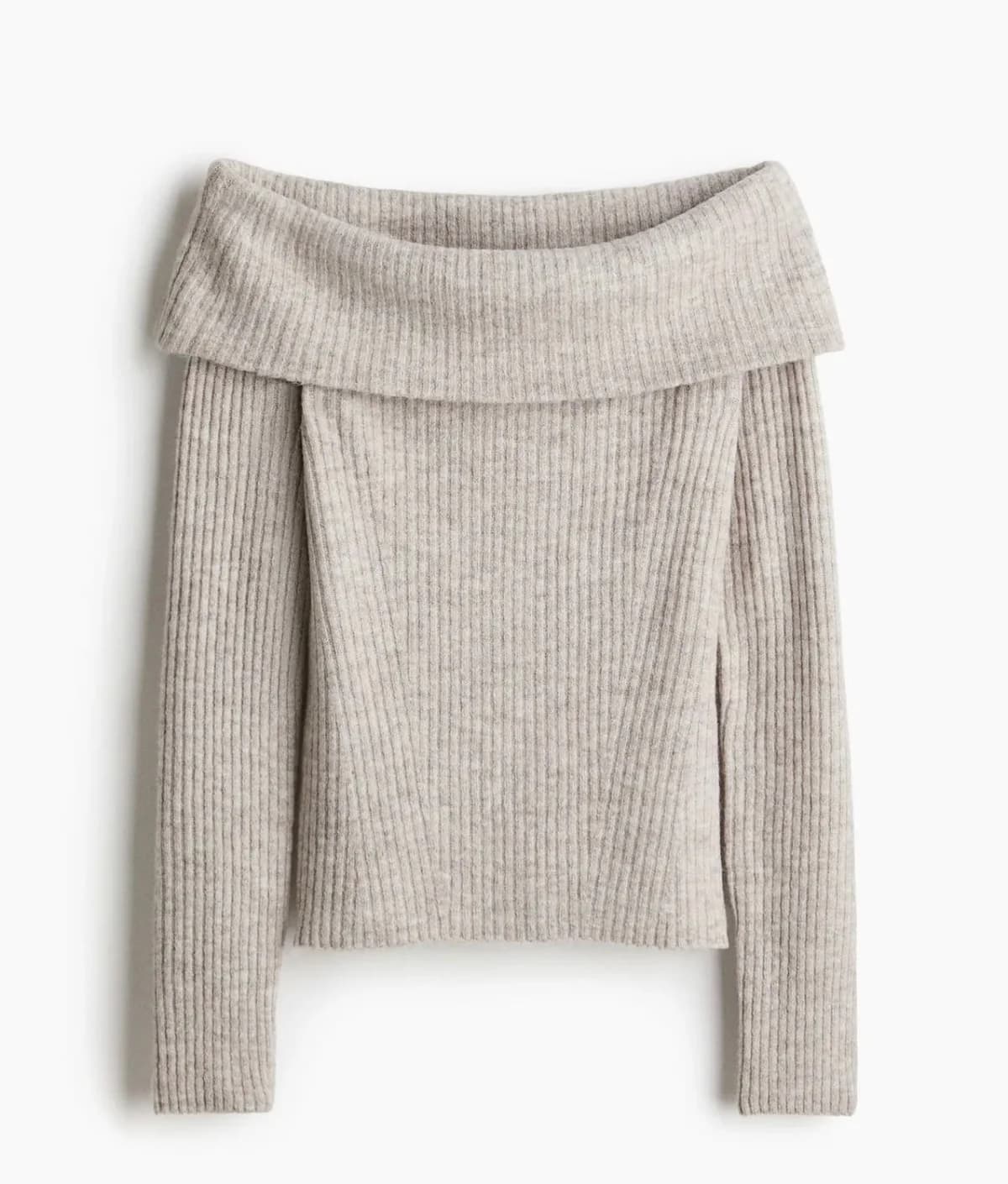 Usado por Victoria Flores, Sweater sin hombros, talla S