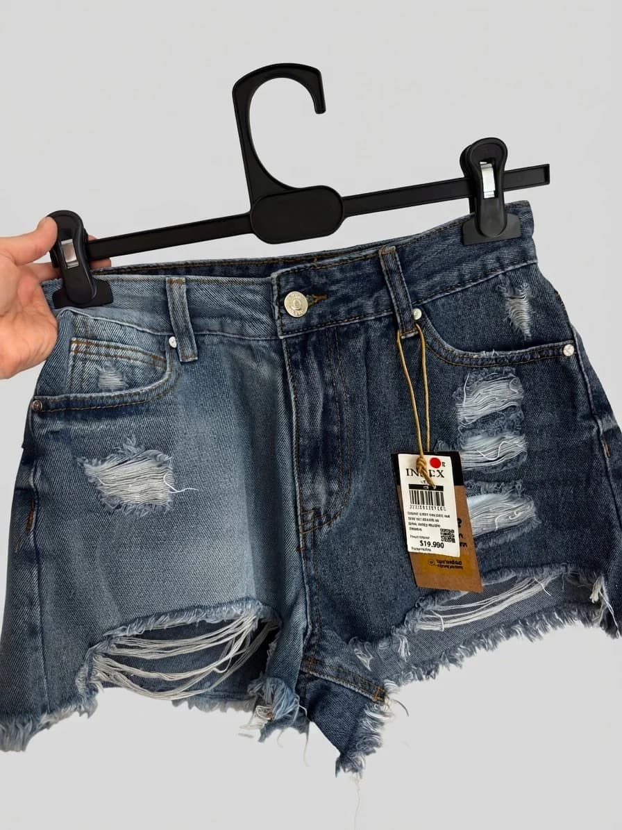 Usado por sofi molina, short bicolor, talla 38