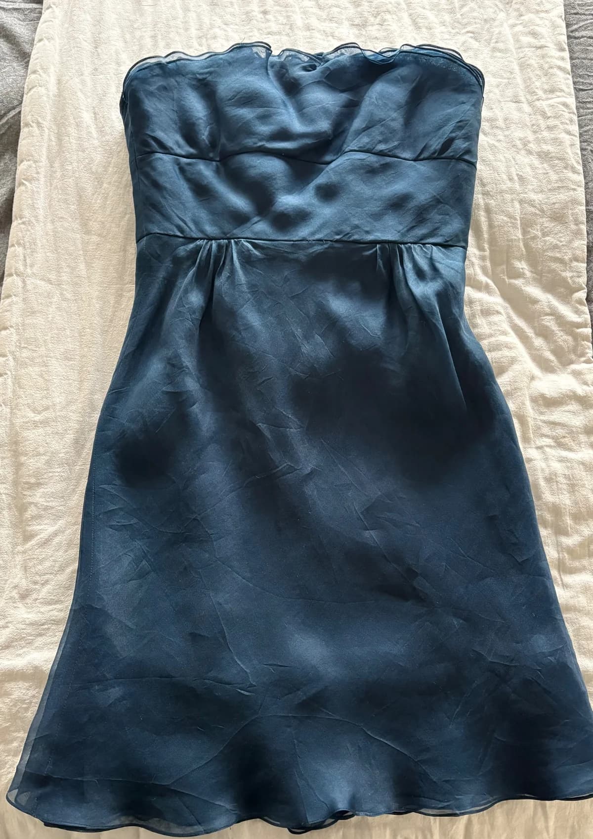 Vestido formal diseñador corto — foto 1