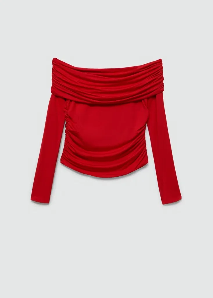 Camiseta hombros descubiertos — foto 1