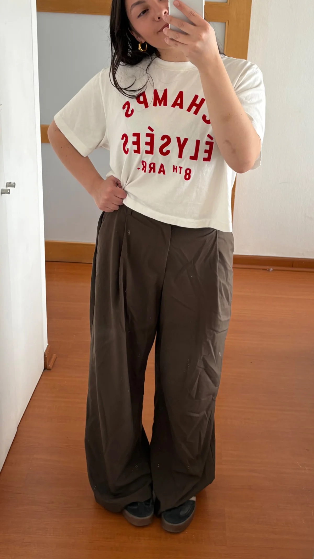 Pantalón Sastrero Zara Verde