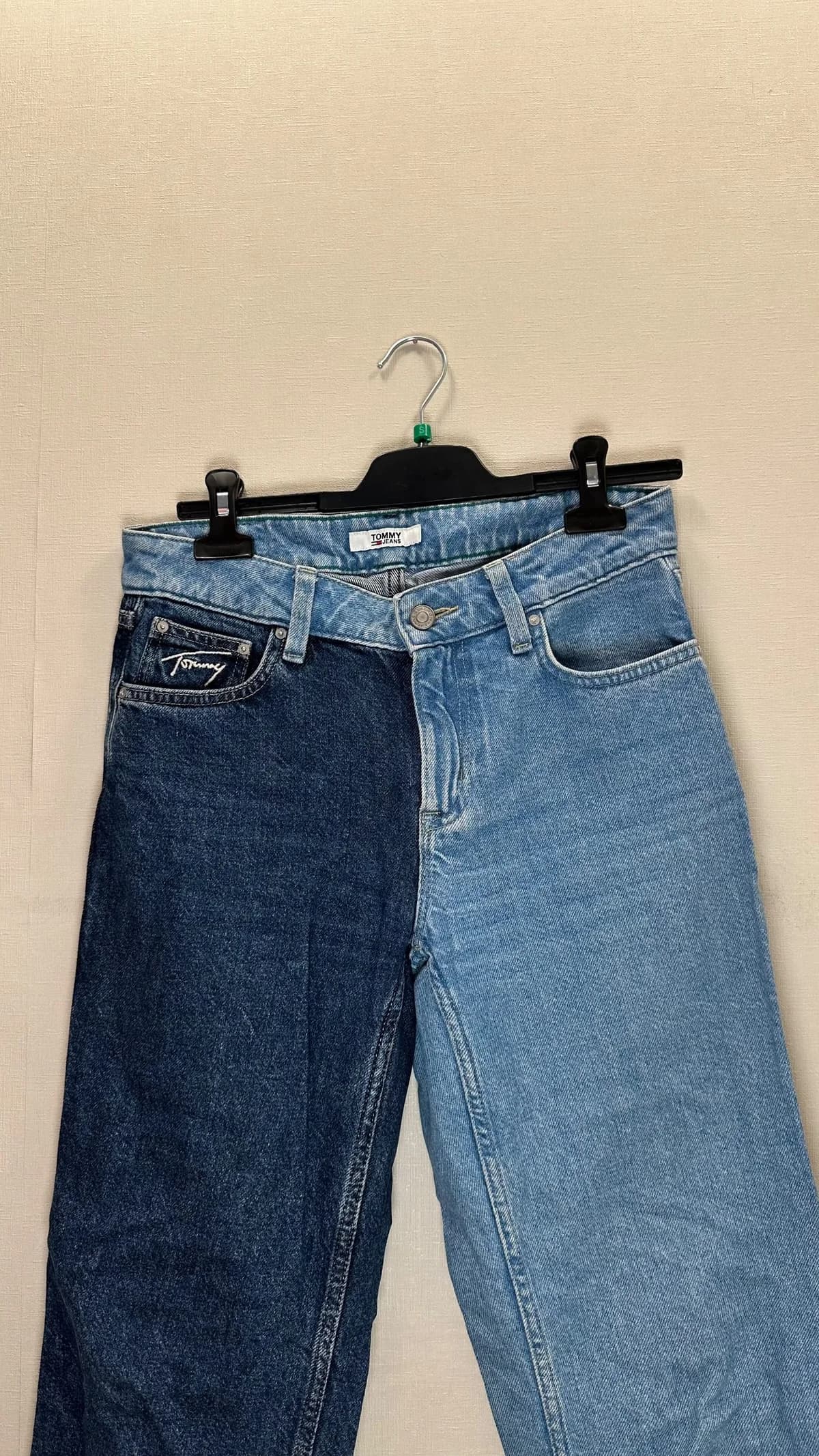 Jeans straight bi color Tommy Hilfiger — foto 1