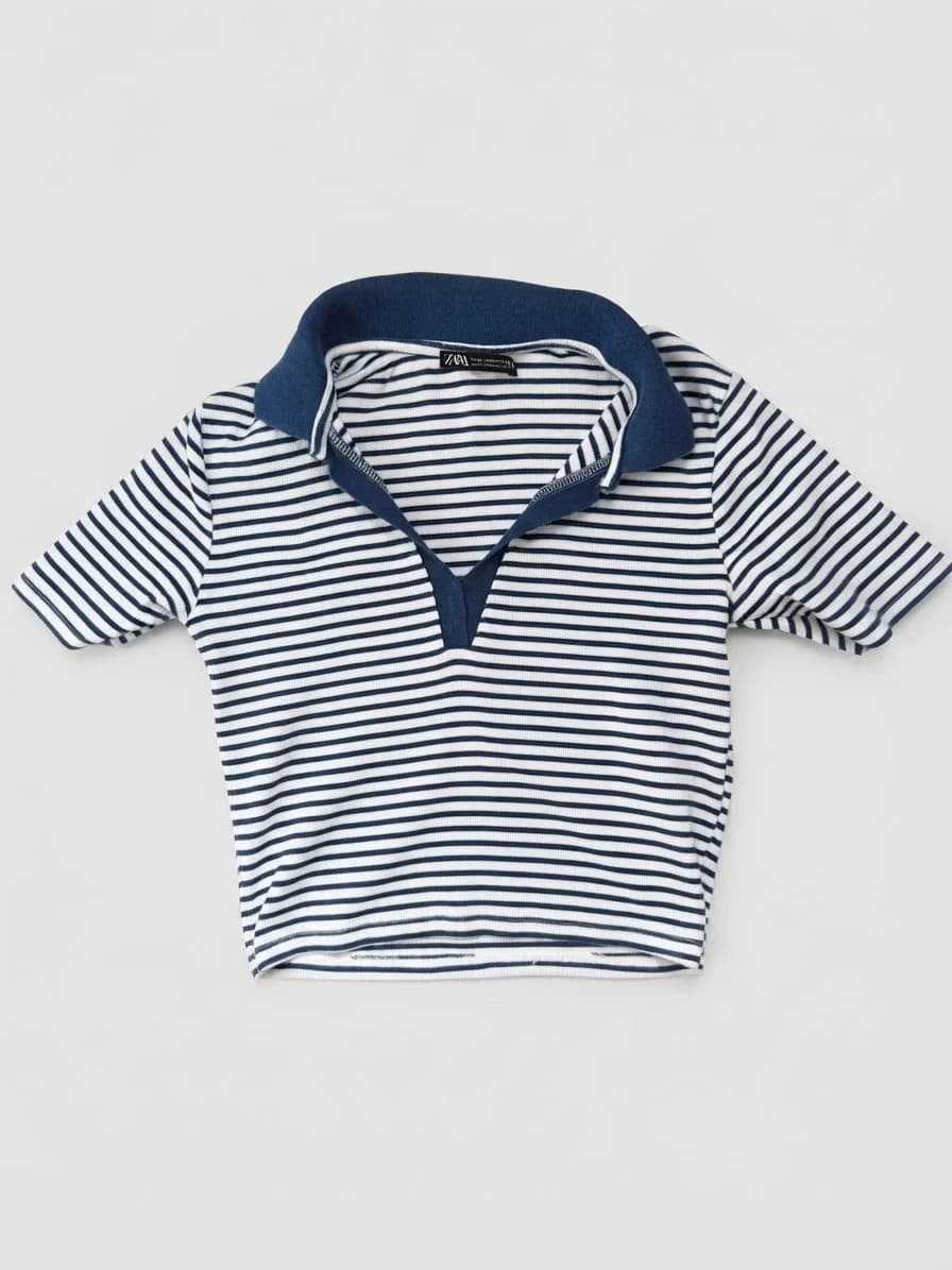 Usado por Camila Concha Salazar, Polera Zara , talla M