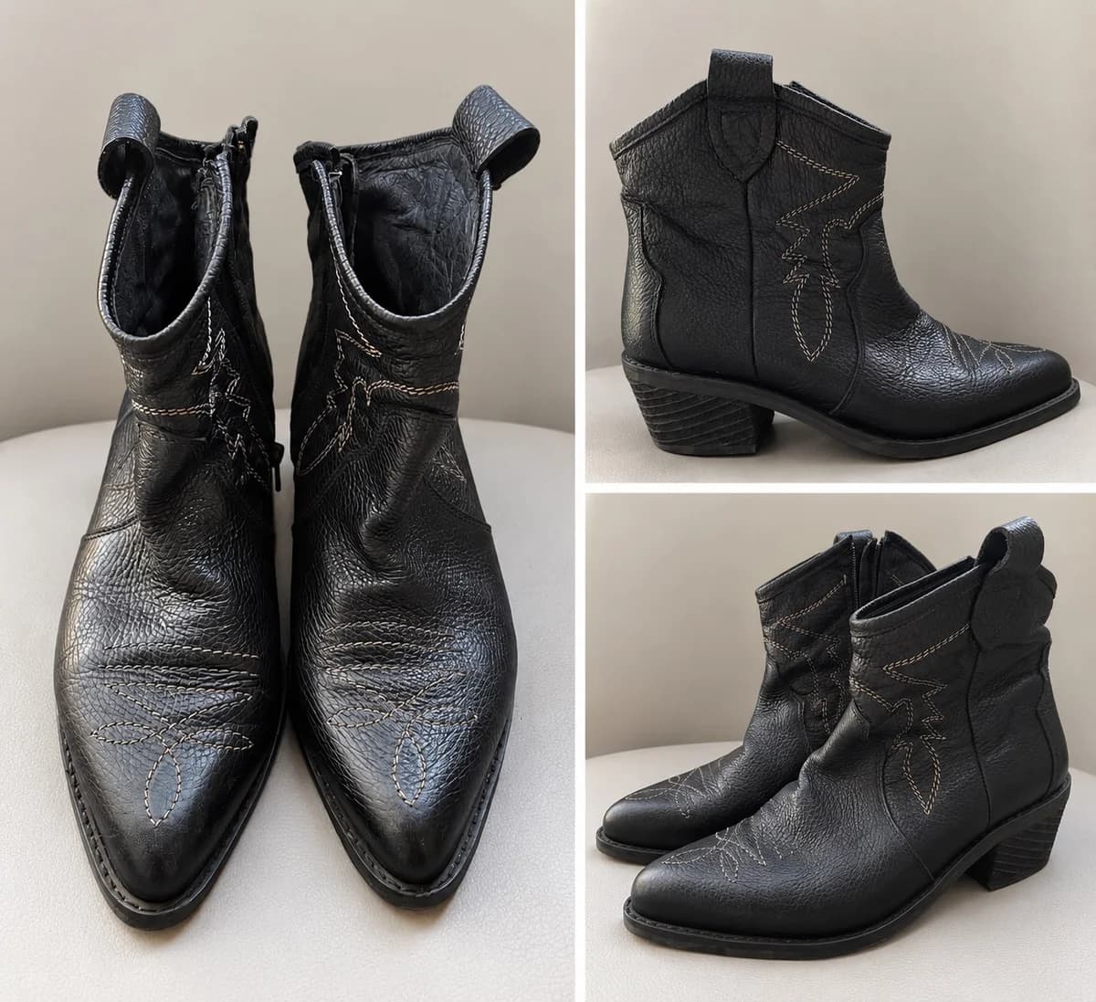 Botas de cuero — foto 1