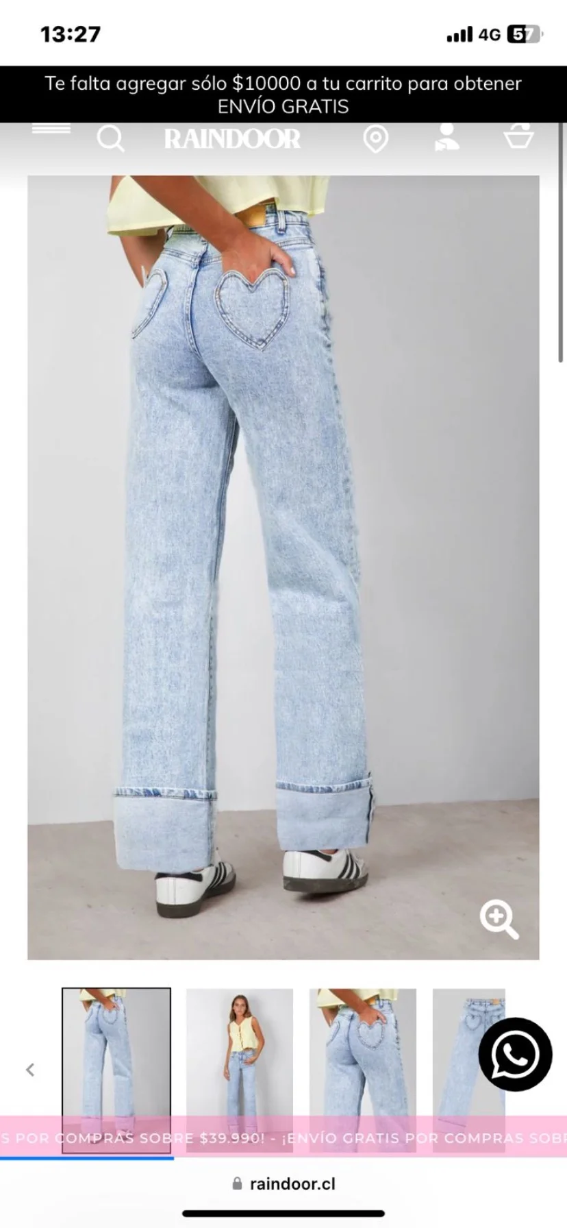 Jeans Corazon Raindoor — foto 1