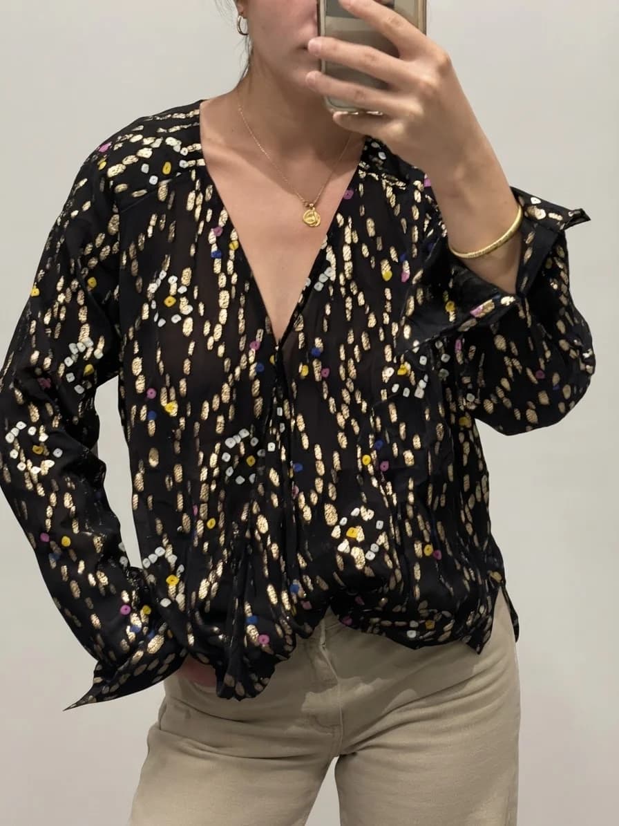 Usado por Dolores Seguel Márquez, Blusa RAPSODIA , talla M