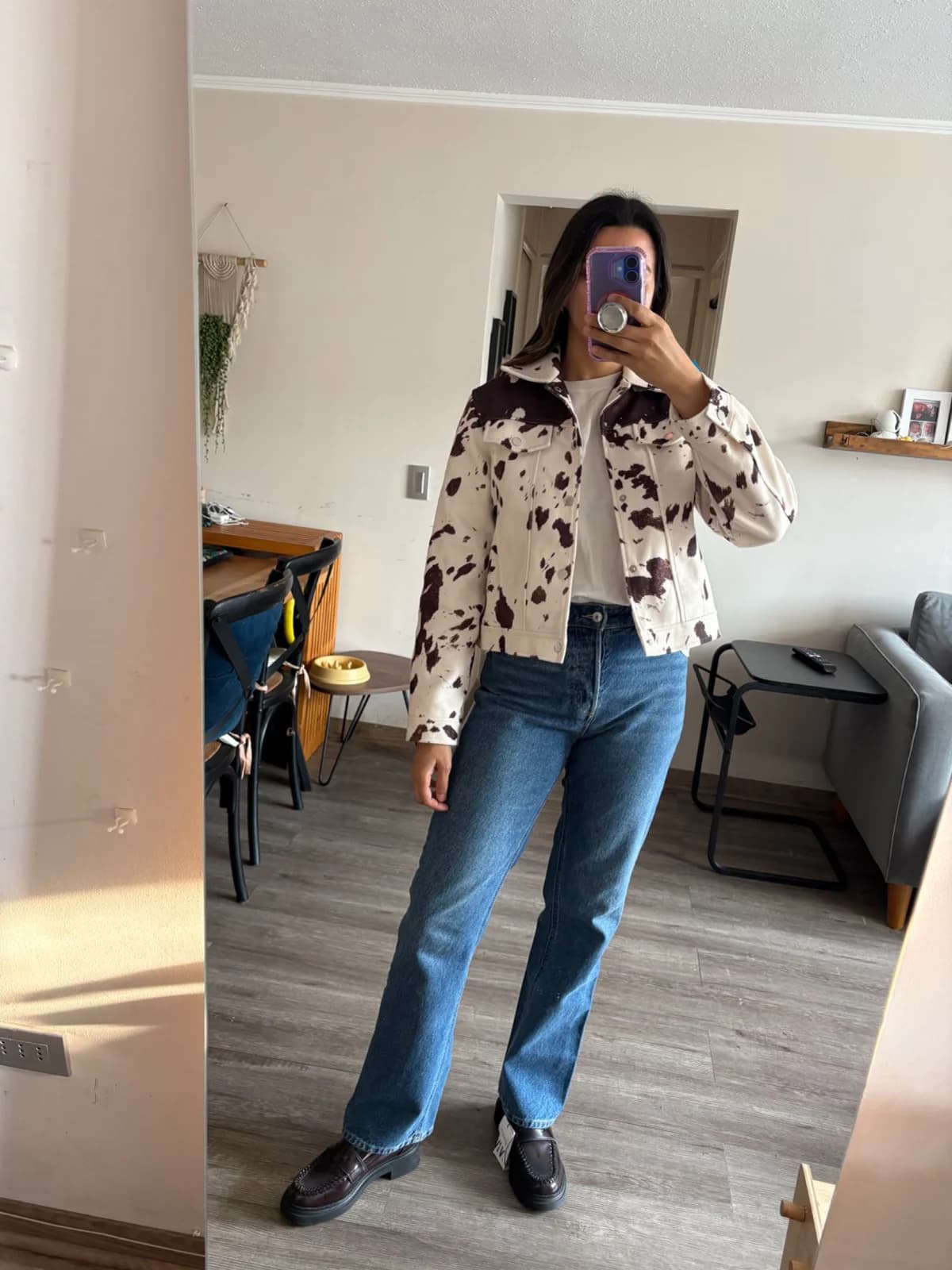 Usado por Claudia Rasines, Chaqueta vaquita, talla S