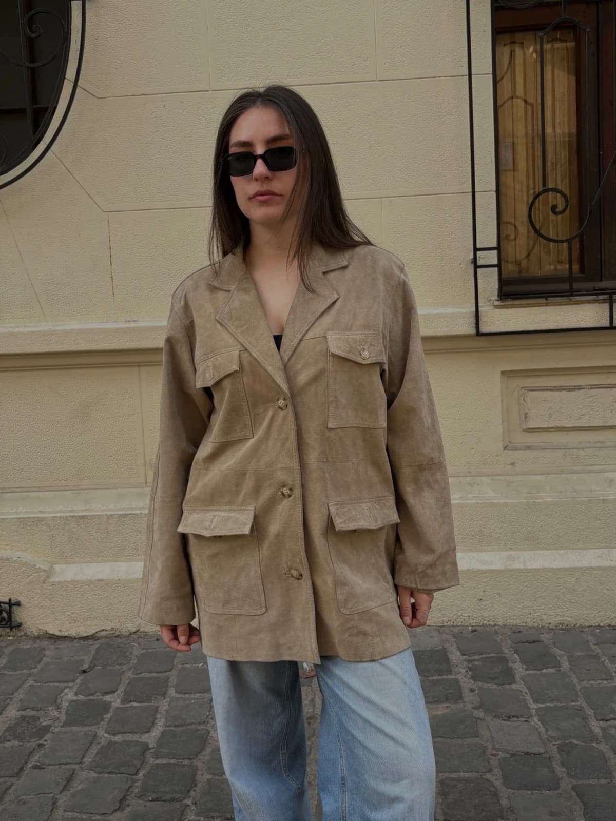 Chaqueta cuero reno — foto 1