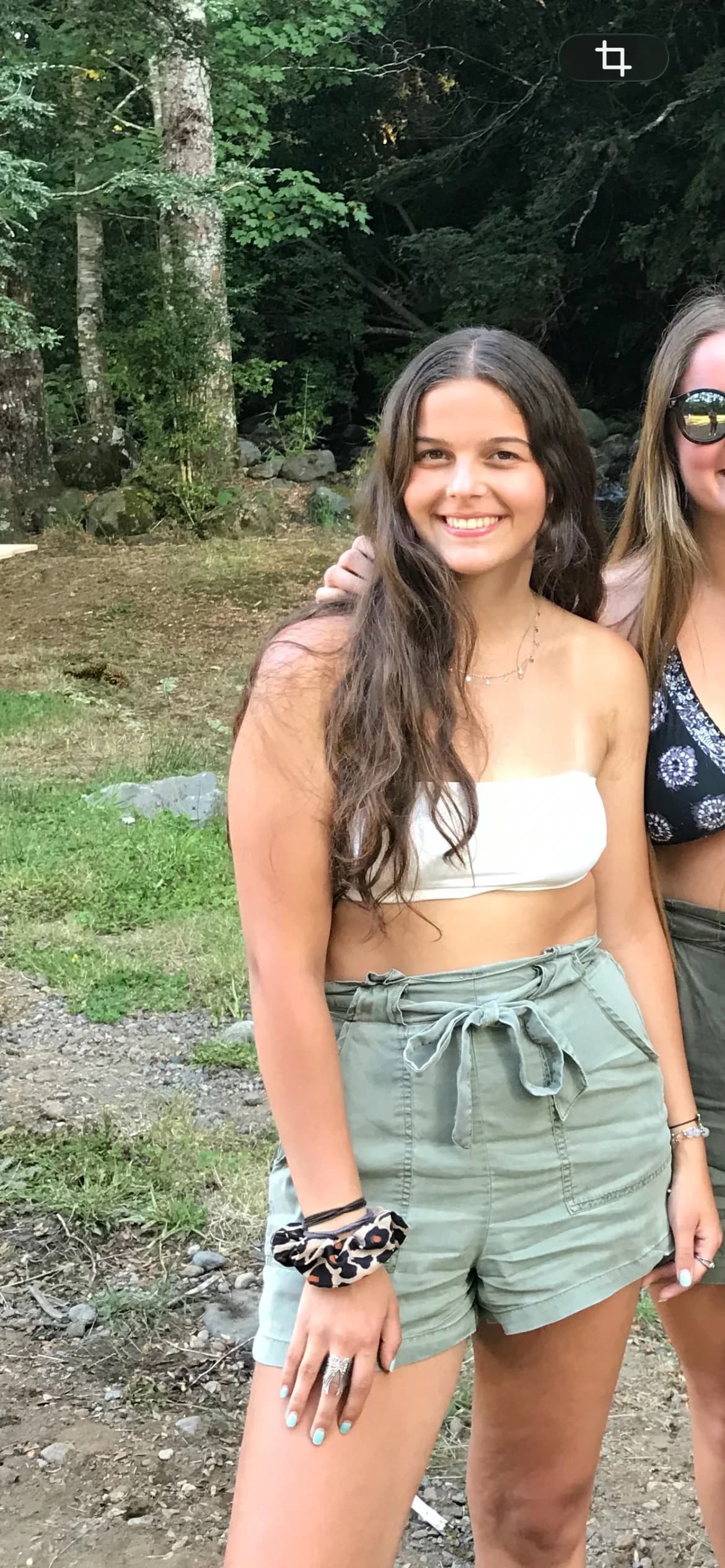 Usado por Amalia Traub , Short verde , talla M