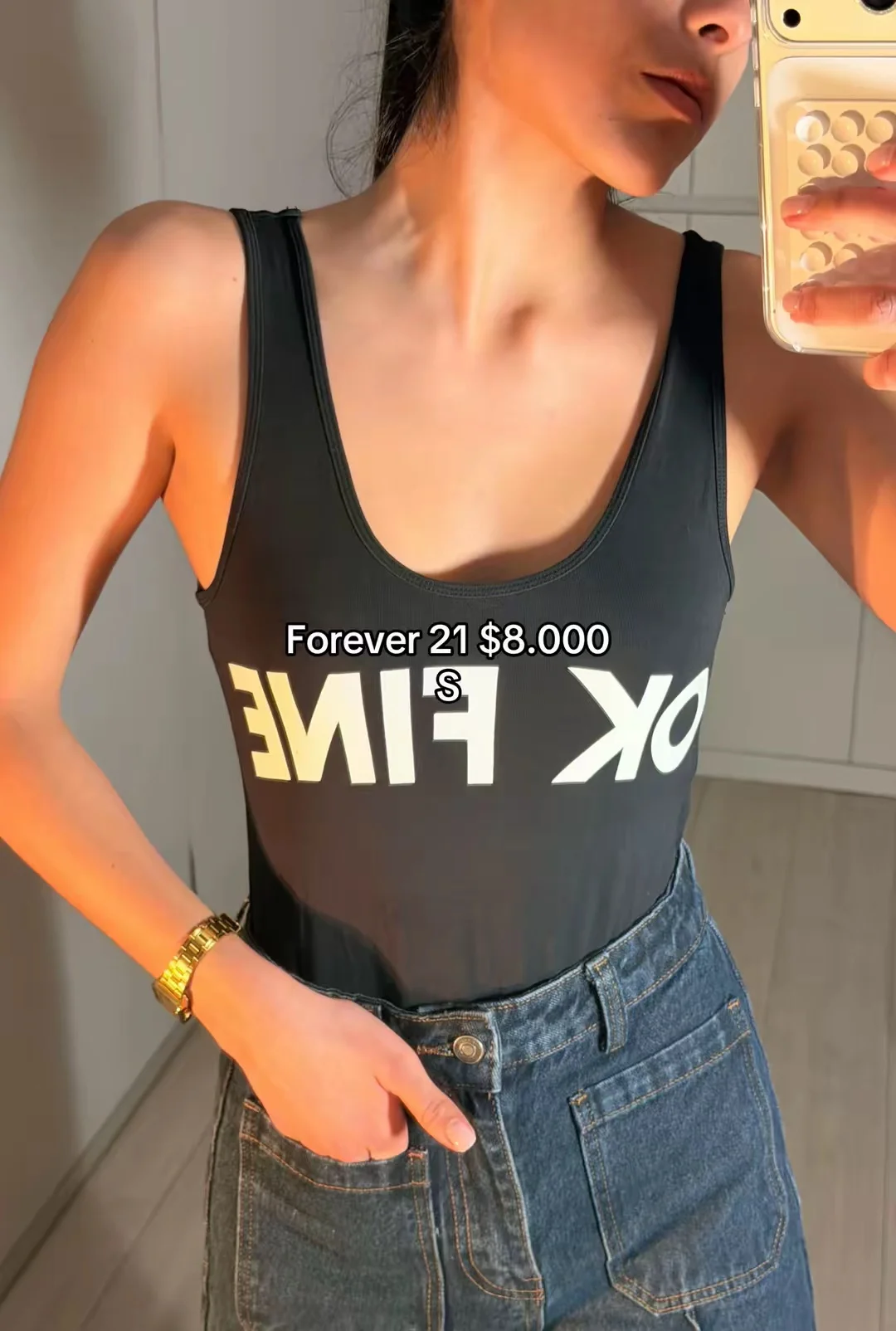 Usado por Sofía Armstrong, Body Forever 21, talla S