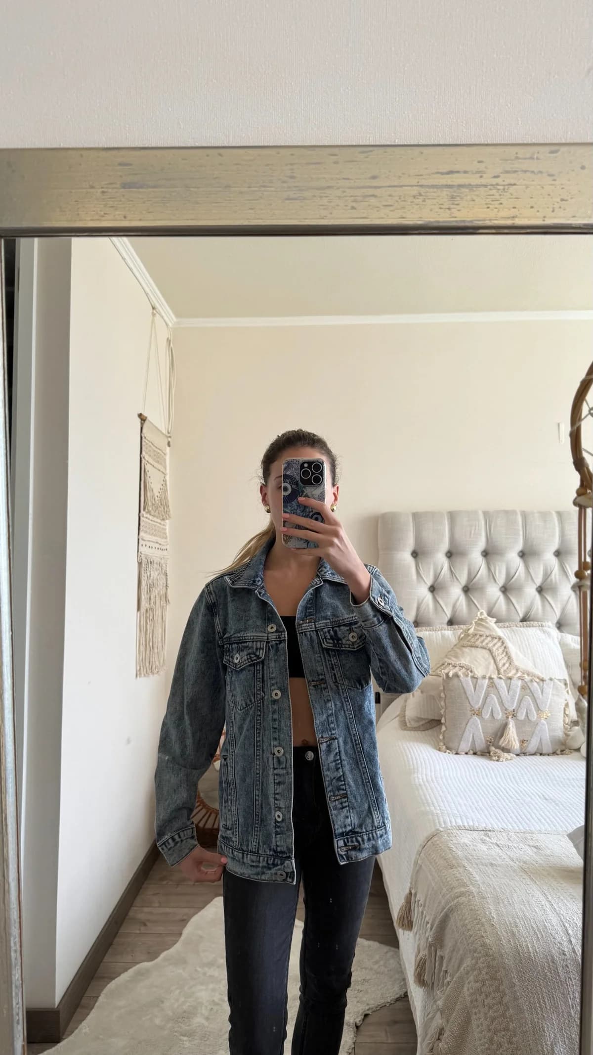 Chaqueta jeans oversized