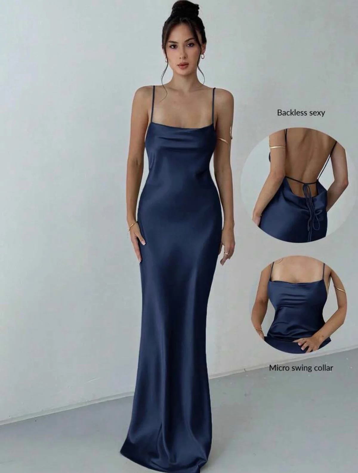 Vestido Formal Azul — foto 1