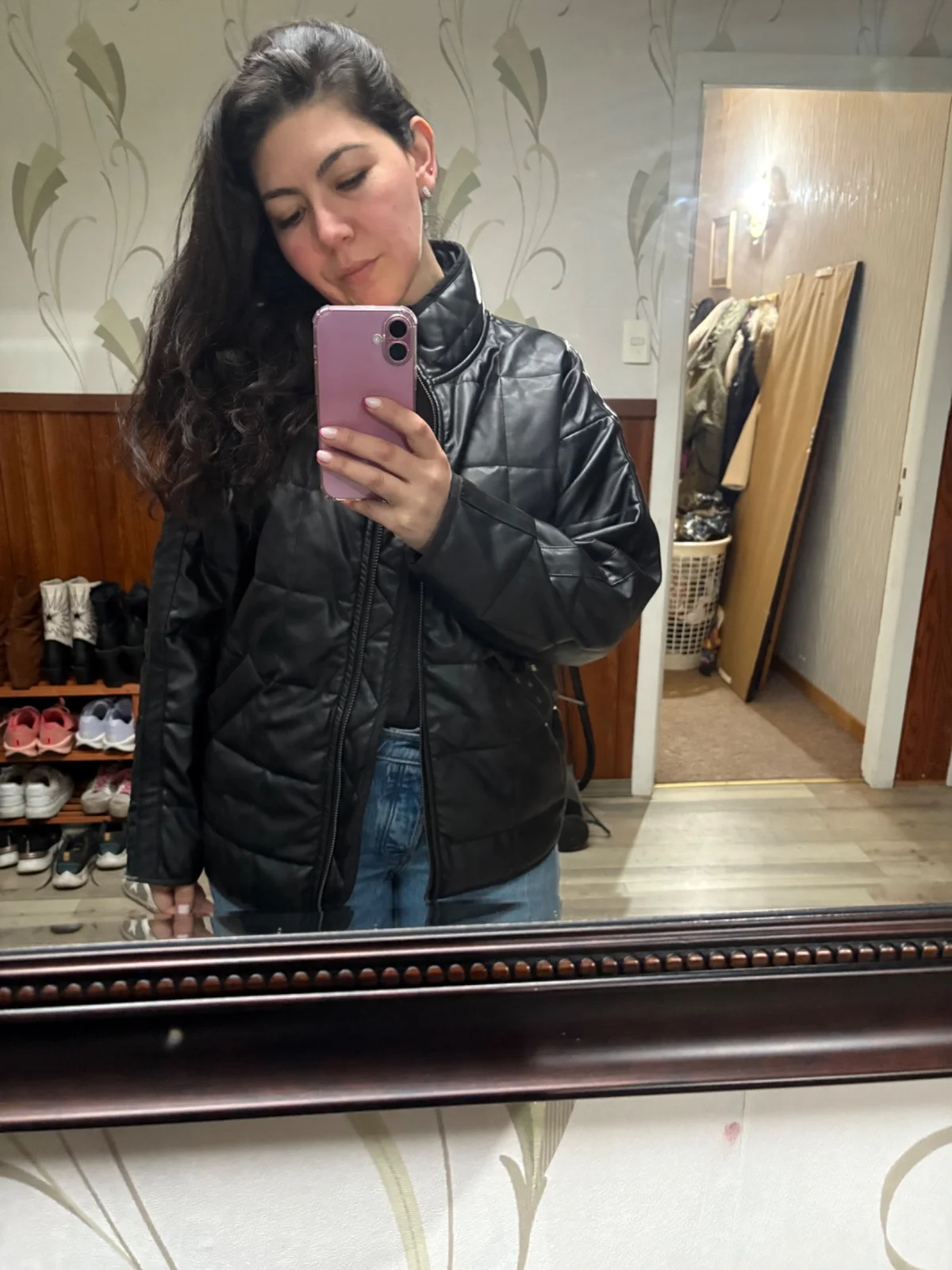Chaqueta eco cuero — foto 1