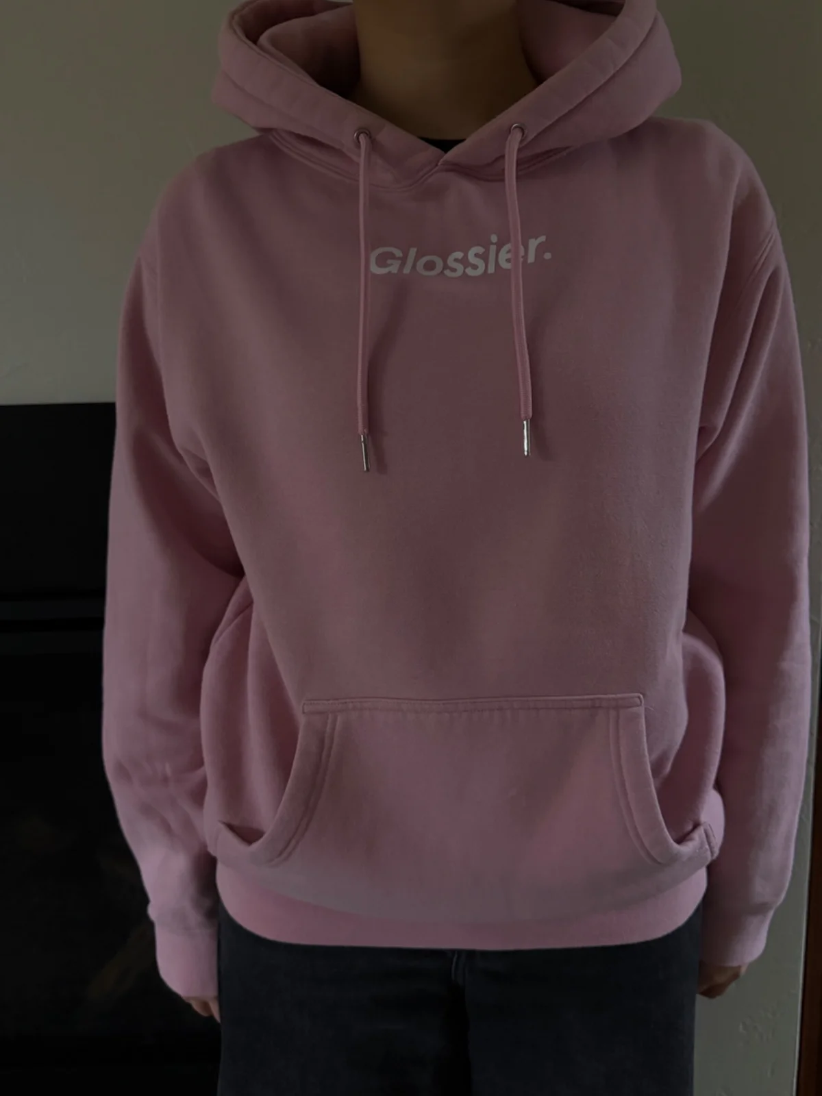 Poleron Rosado Glossier — foto 1