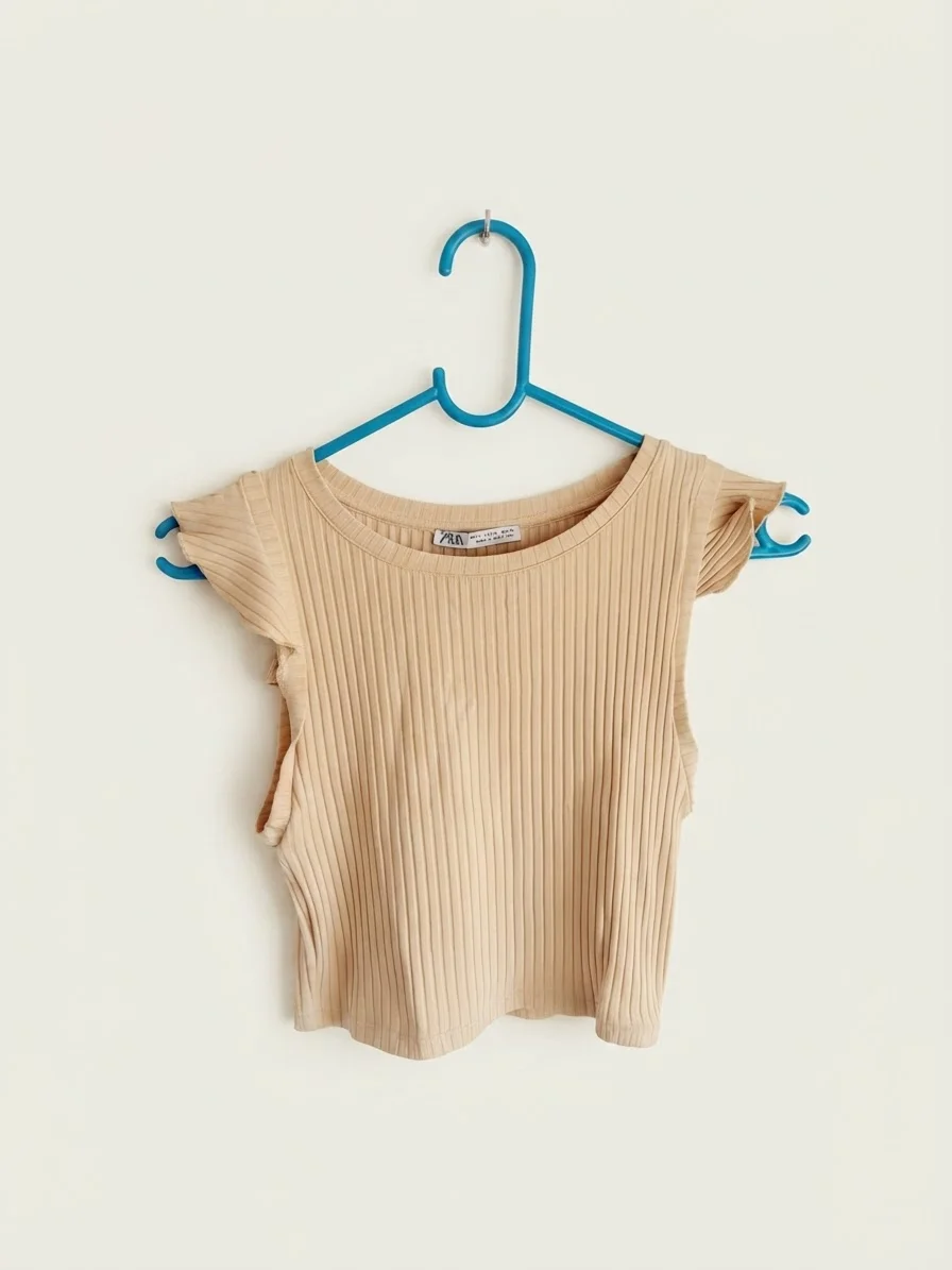 Top Zara beige