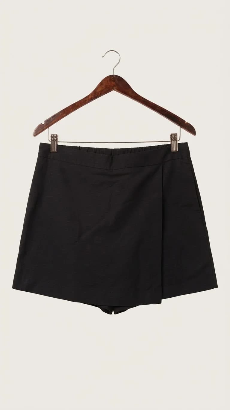 Usado por Rocio Fontaine Rodriguez, Falda short Uniqlo Nueva , talla XL