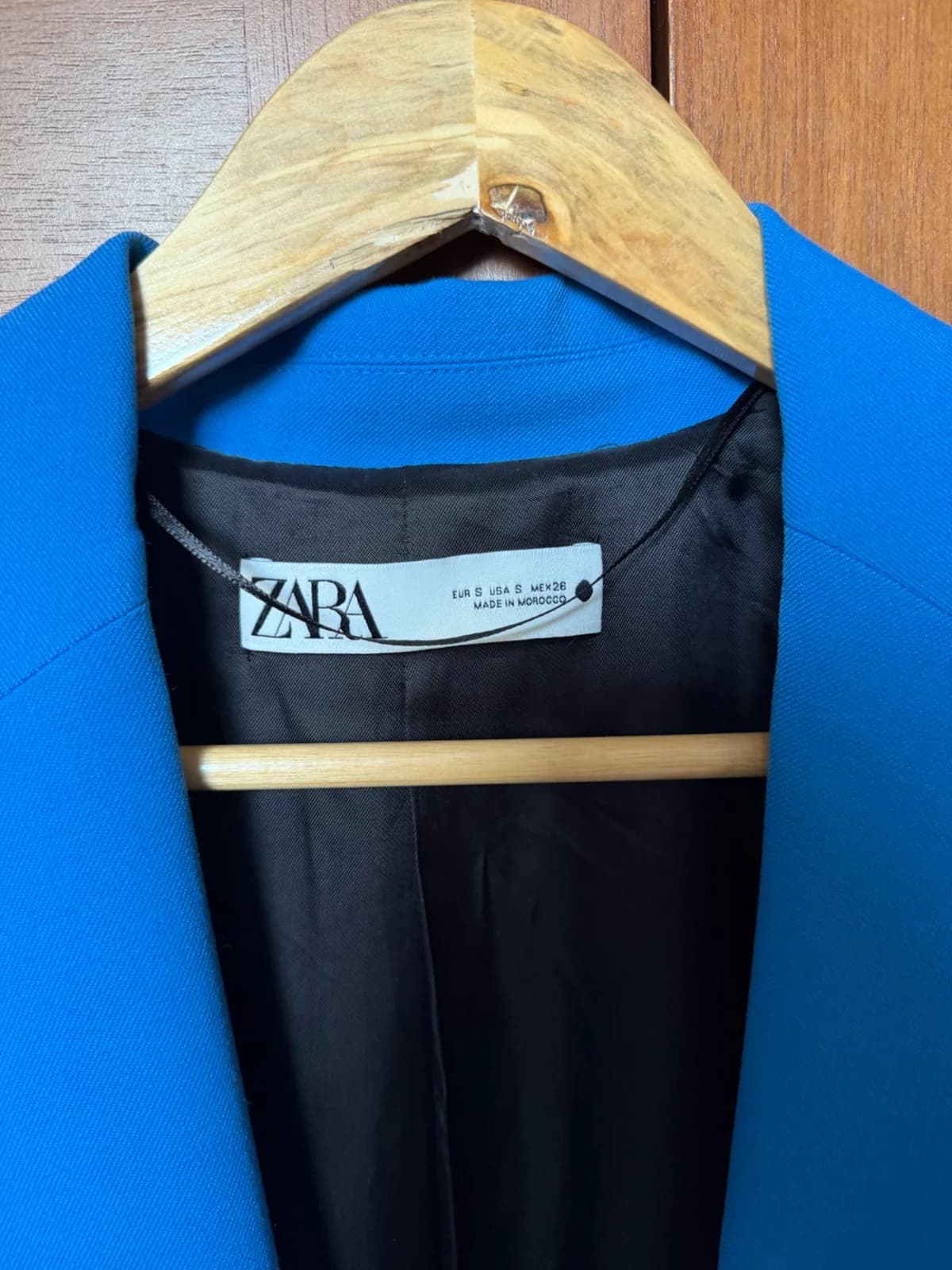 Blazer Zara Azul — foto 1