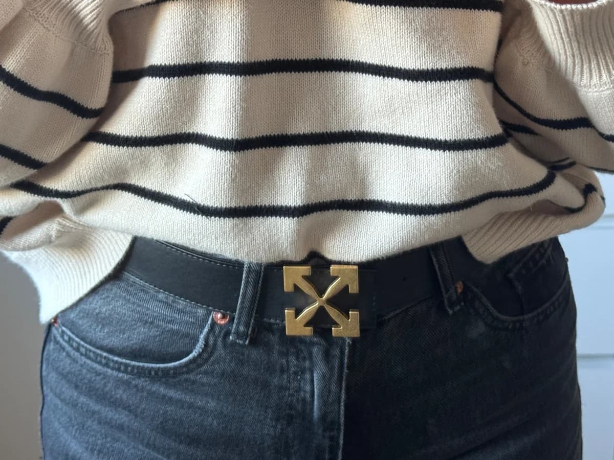 Cinturón Off white — foto 1