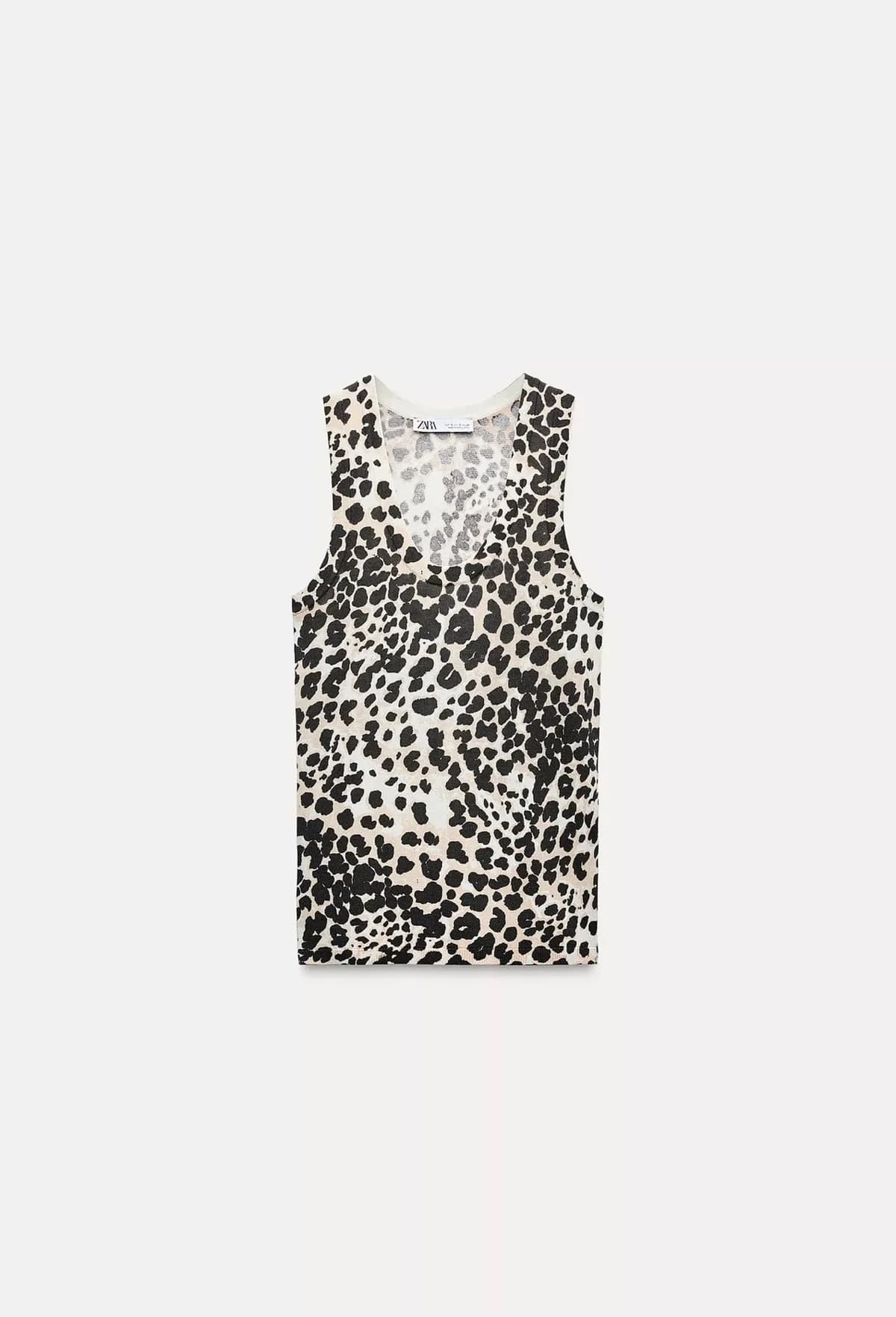 Usado por Camila Catalán Ulloa, Polera leopardo , talla XS