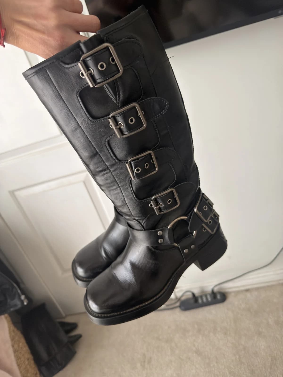 Usado por Arantxa Herrera, Botas Bikers , talla 36