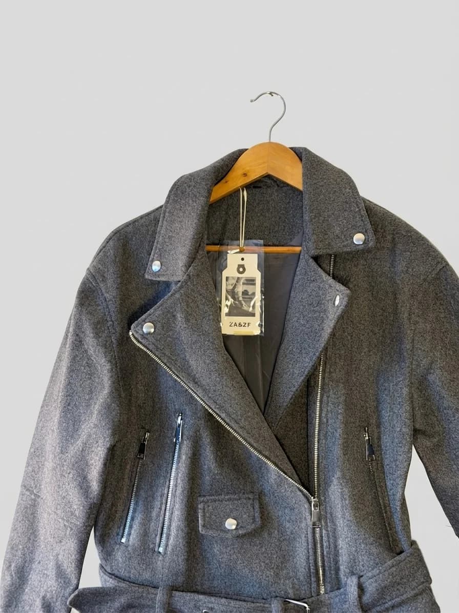 Usado por Camila Villagra K., Chaqueta aviadora, talla S
