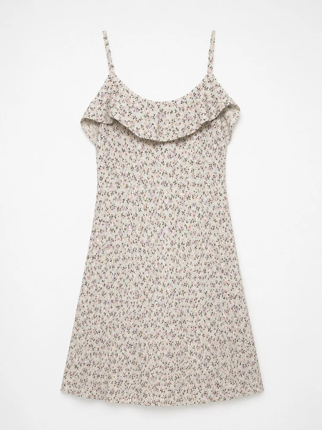 Vestido corto floral — foto 1