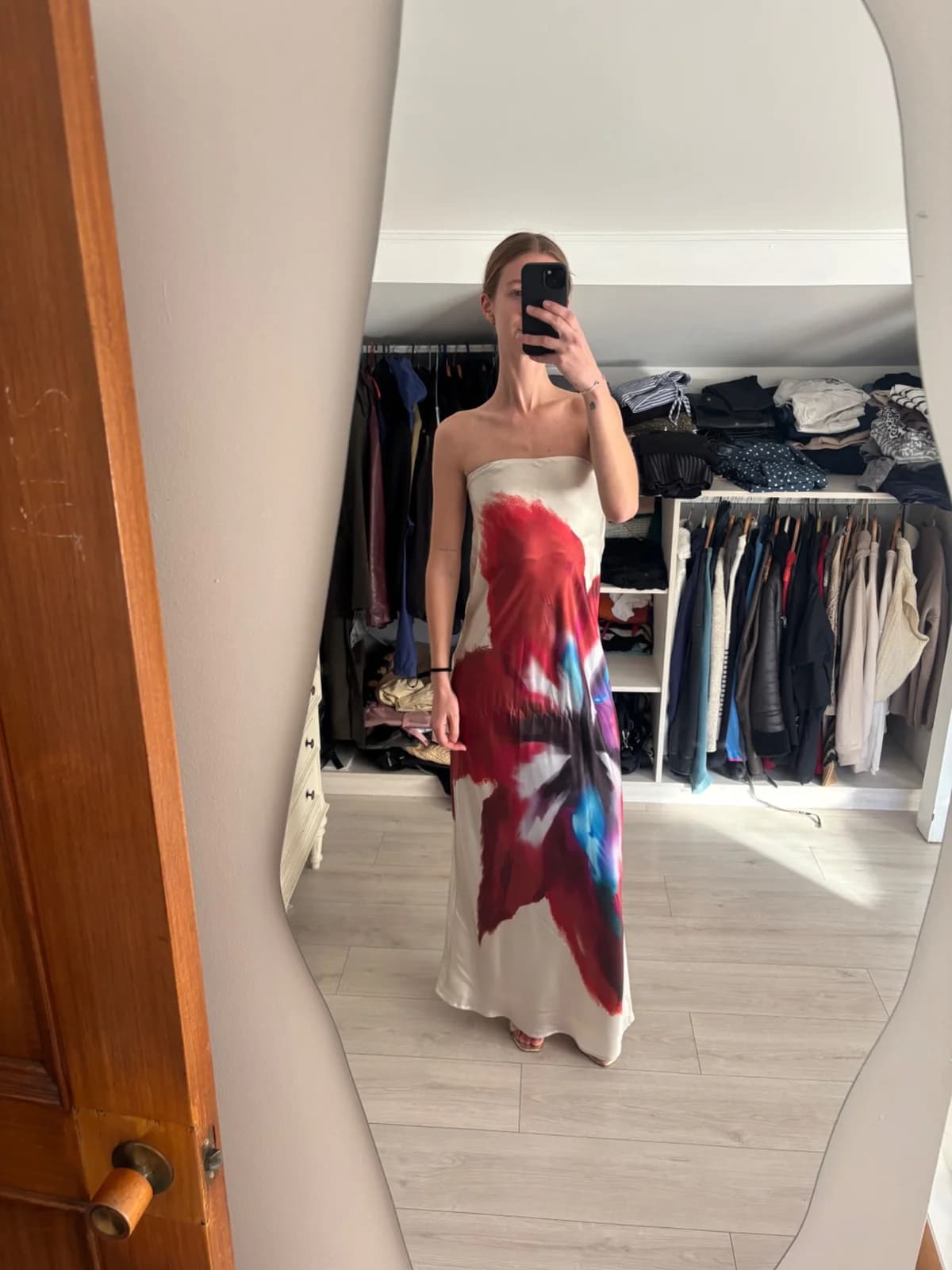 Usado por Blanca Egert, Vestido de flor, talla S/M