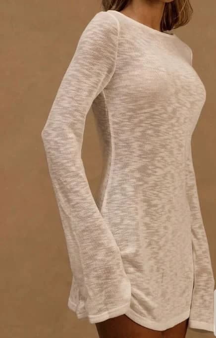 Usado por Paula Arregui, Vestido Transparencia - Playa, talla S