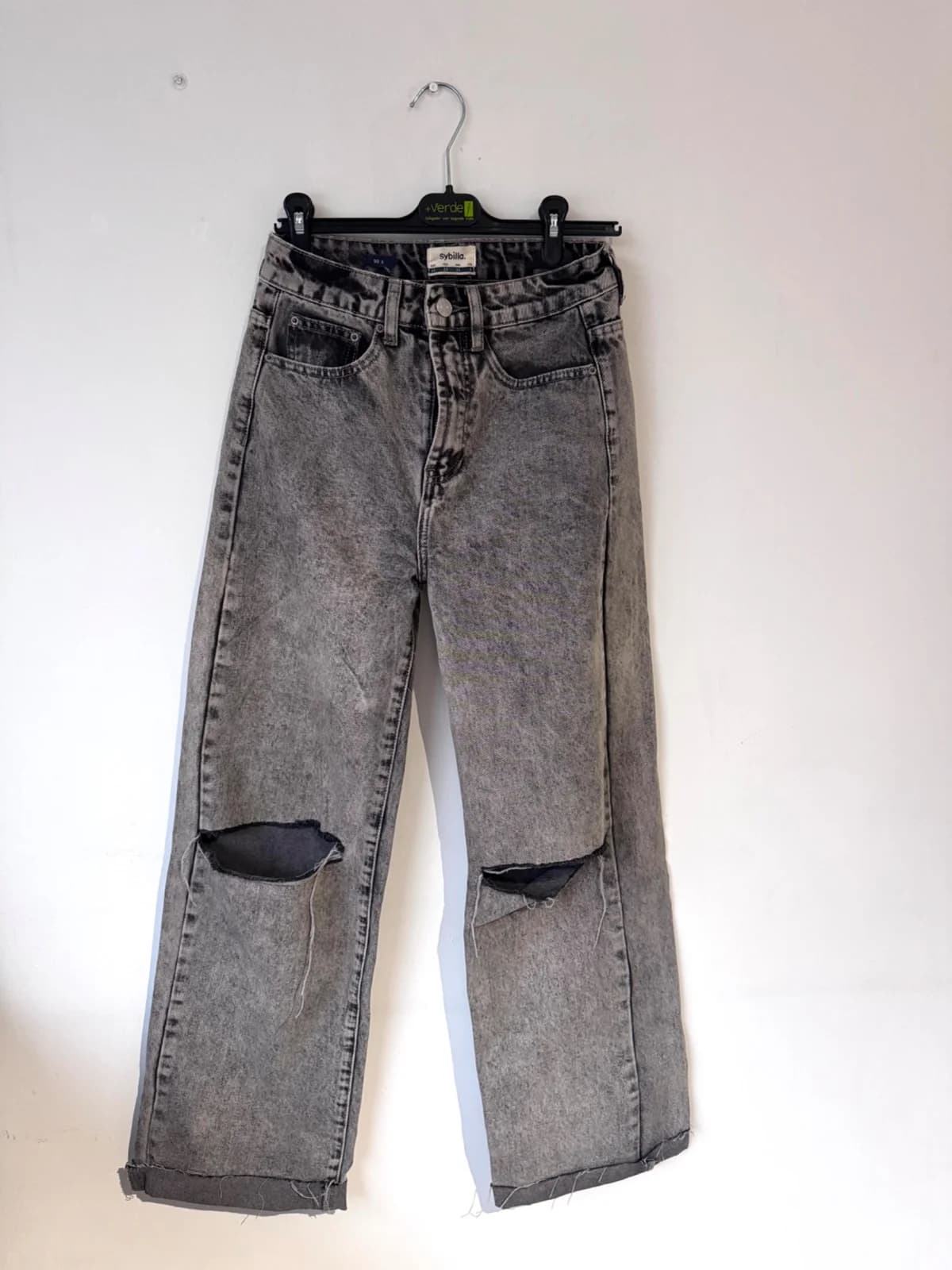 Usado por Alanis Whiteley Silva , Jeans Sybilla , talla 34