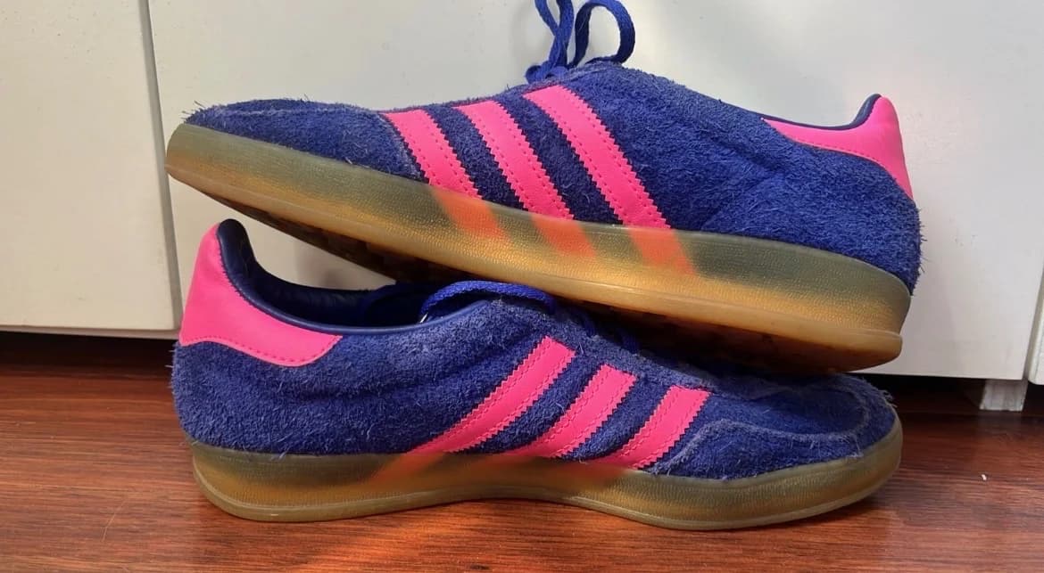 Usado por María Belén Zamorano , Adidas Gazelle Indoor , talla 37.5