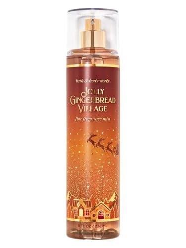 Usado por Catherine Silva, Body Mist Jolly Gingerbread Village , talla 236 ml