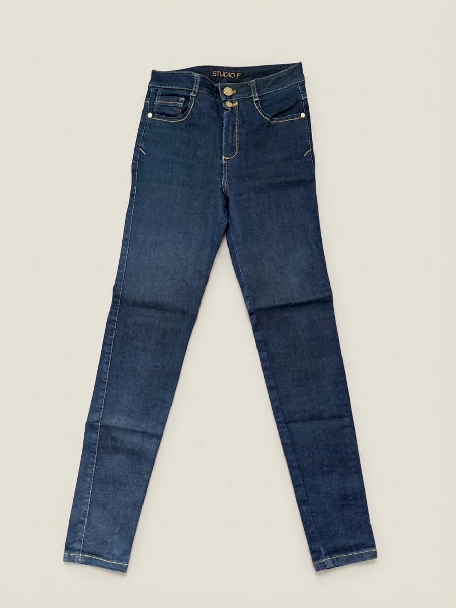 Jeans Studio F | Skinny, tiro alto — foto 1