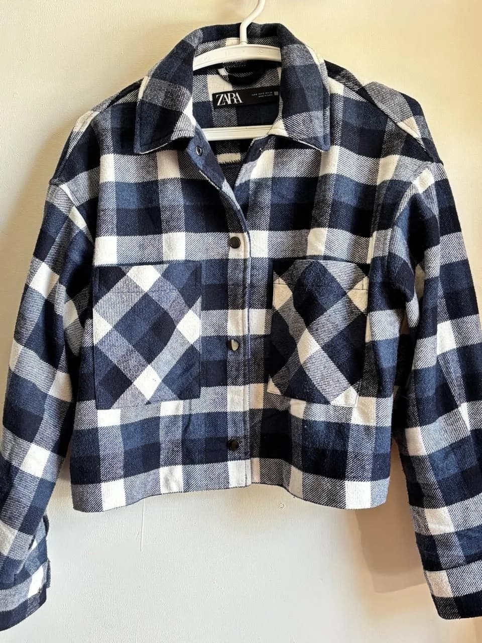 Chaqueta a cuadros Zara — foto 1