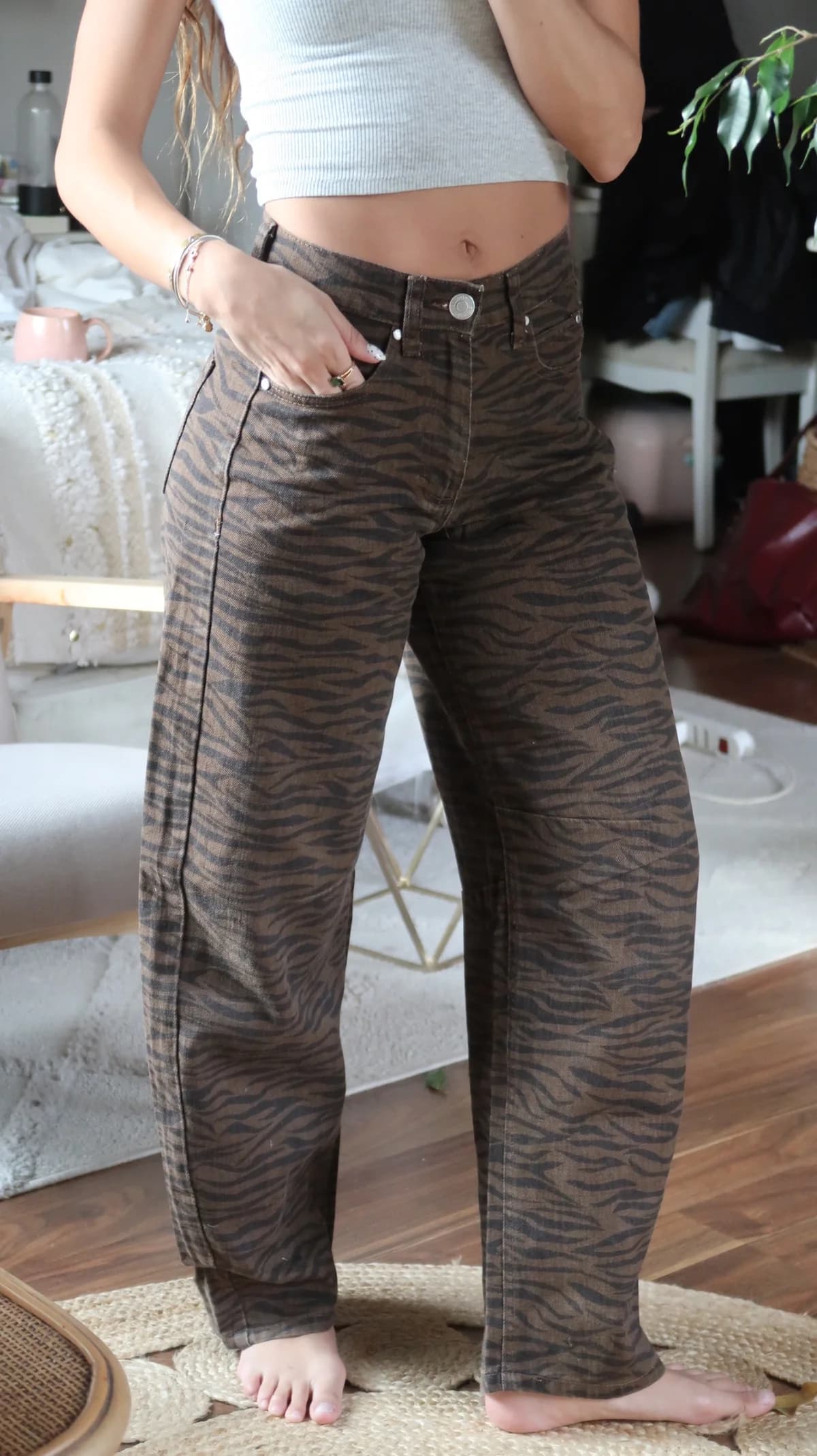 Jeans print