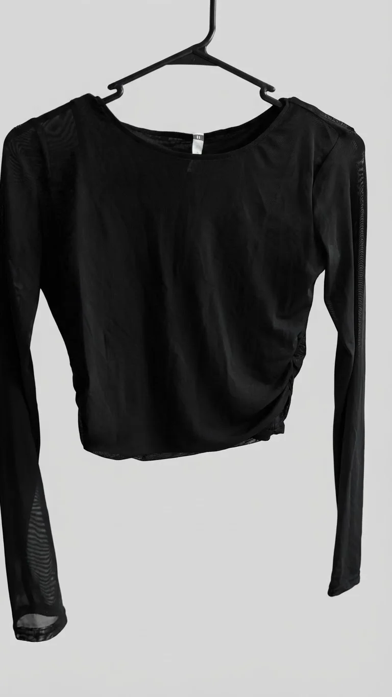 Camiseta malla negra — foto 1
