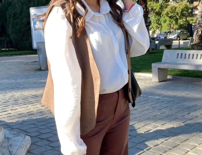 Usado por Arlette Krüger , Gilette café, talla M