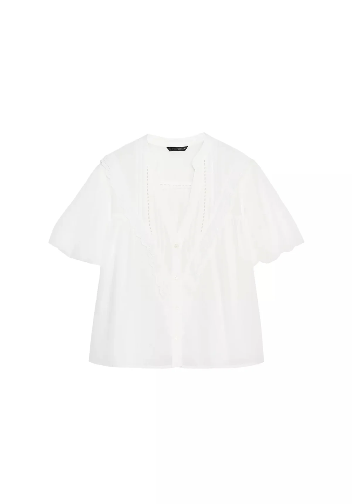 Blusa Manga Abullonada