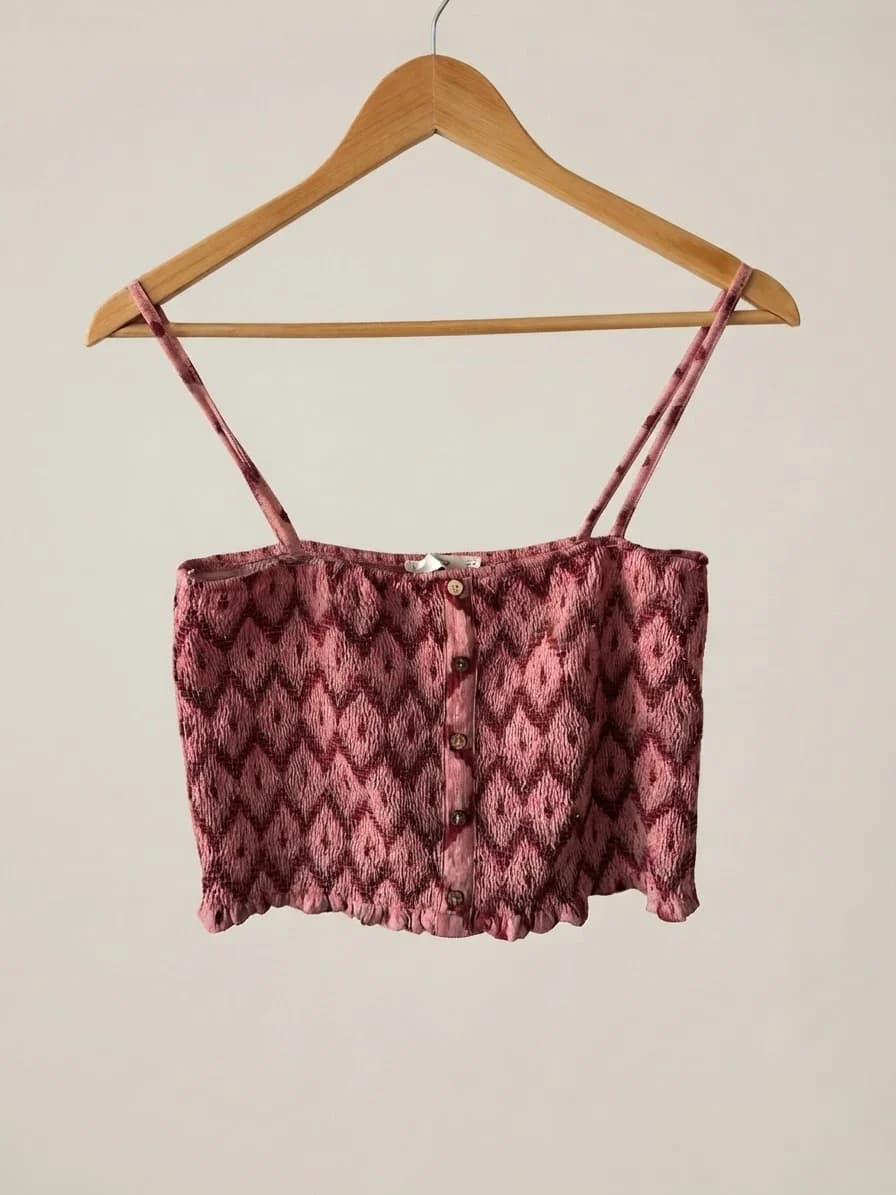 Usado por Closet de Pintando un Rato, Top elasticado Mango, talla M