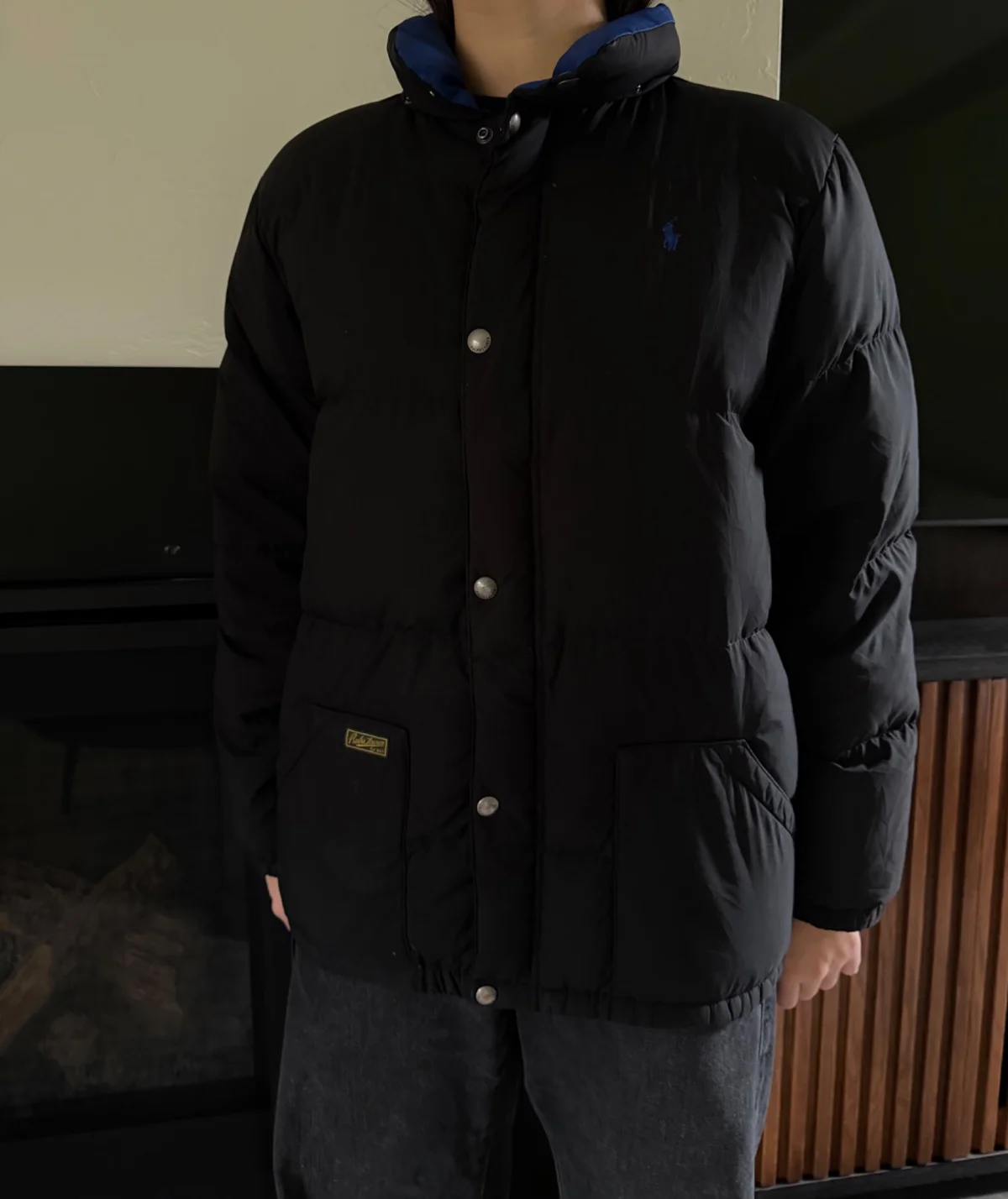 Parka Polo Negra