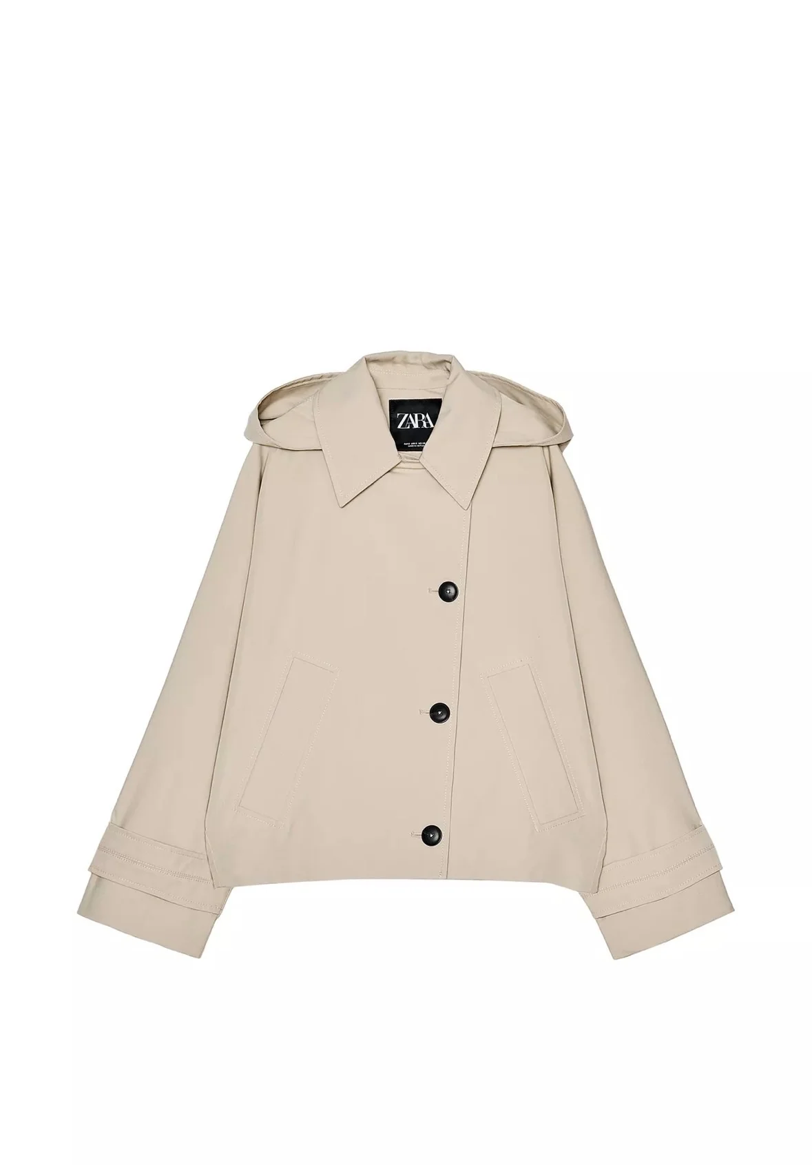 Usado por Martina Pereira Castillo, Trench water repellent , talla S