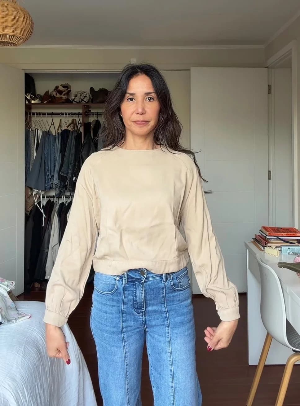 Camisa beige