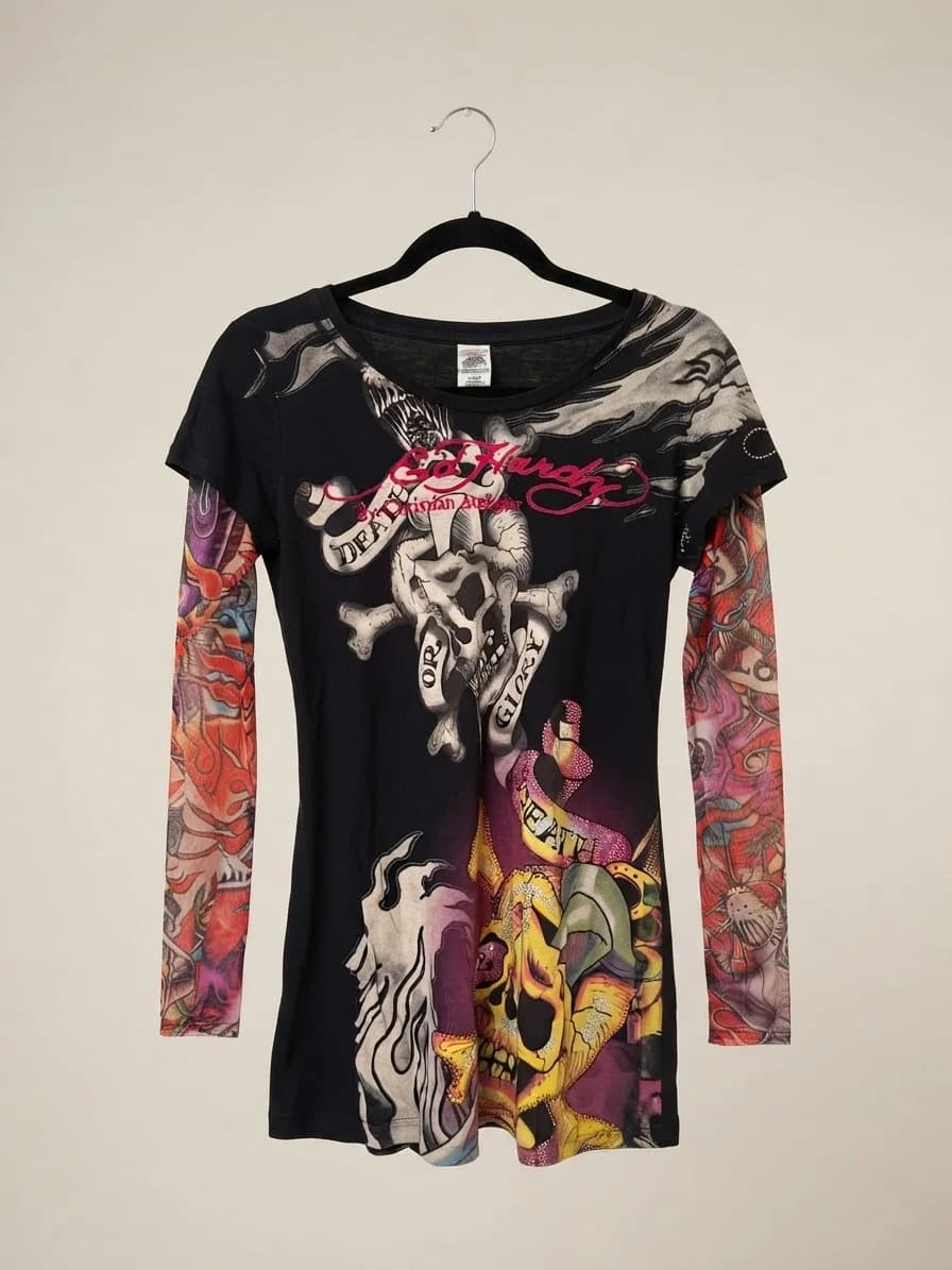 polera manga larga — foto 1