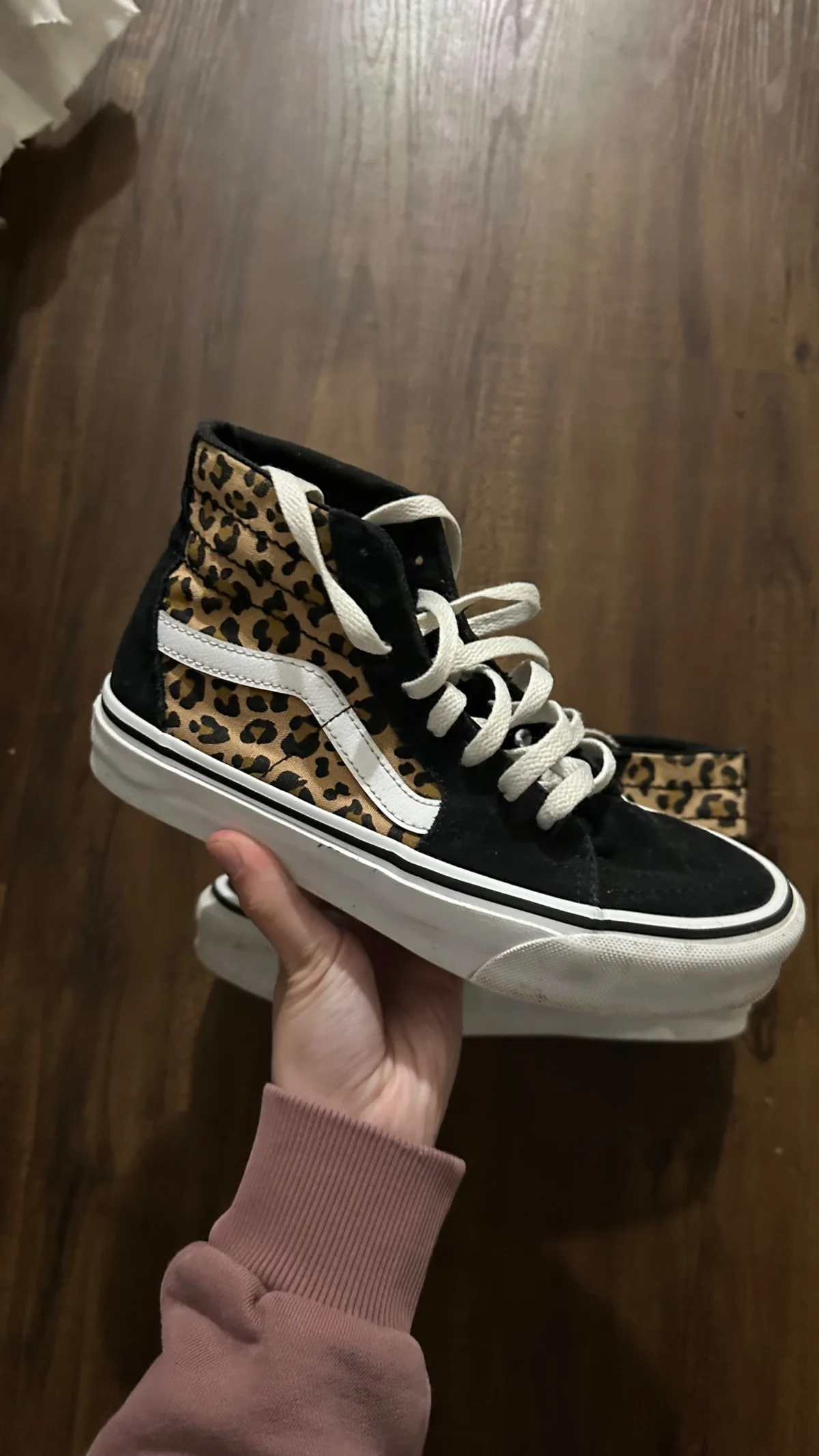 Usado por closet de Amparito, Zapatillas Vans animal print talla 36, talla 36, 22,5cm